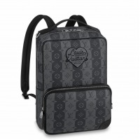 Louis Vuitton Utilitary Backpack In Monogram Stripes Canvas M45962 Louis Vuitton Utilitary Backpack In Monogram Stripes Canvas M45962