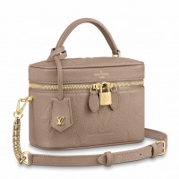 Louis Vuitton Vanity PM Bag In Monogram Empreinte Leather M45608 Louis Vuitton Vanity PM Bag In Monogram Empreinte Leather M45608