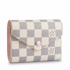 Louis Vuitton Victorine Wallet In Damier Azur Canvas N64022
