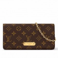 Louis Vuitton Wallet on Chain Iily in Monogram Canvas M82509