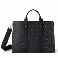 Louis Vuitton Weekend Tote NM In Monogram Eclipse Canvas M30937 Louis Vuitton Weekend Tote NM In Monogram Eclipse Canvas M30937