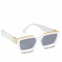 Louis Vuitton White 1.1 Millionaires Sunglasses Z1166W Louis Vuitton White 1.1 Millionaires Sunglasses Z1166W