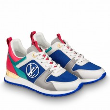 Louis Vuitton Women's Run Away Sneakers In Blue