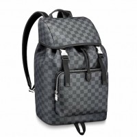 Louis Vuitton Zack Backpack In Damier Graphite Canvas N40005 Louis Vuitton Zack Backpack In Damier Graphite Canvas N40005