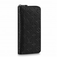 Louis Vuitton Zippy Wallet Vertical In Monogram Shadow Leather M62902 Louis Vuitton Zippy Wallet Vertical In Monogram Shadow Leather M62902