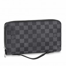 Louis Vuitton Zippy XL Wallet In Damier Graphite Canvas N41503 Louis Vuitton Zippy XL Wallet In Damier Graphite Canvas N41503