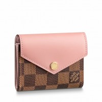 Louis Vuitton Zoe Wallet In Damier Ebene Canvas N60167 Louis Vuitton Zoe Wallet In Damier Ebene Canvas N60167