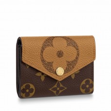 Louis Vuitton Zoe Wallet In Monogram Reverse Canvas M80725