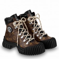 Louis VuittonRuby Flat Ranger Boots In Monogram Canvas Louis VuittonRuby Flat Ranger Boots In Monogram Canvas