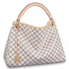Louis Vuitton Artsy MM Bag In Damier Azur Canvas N40253 Louis Vuitton Artsy MM Bag In Damier Azur Canvas N40253